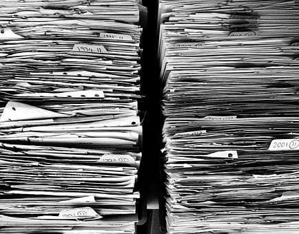 Serviço de organização de documentos
